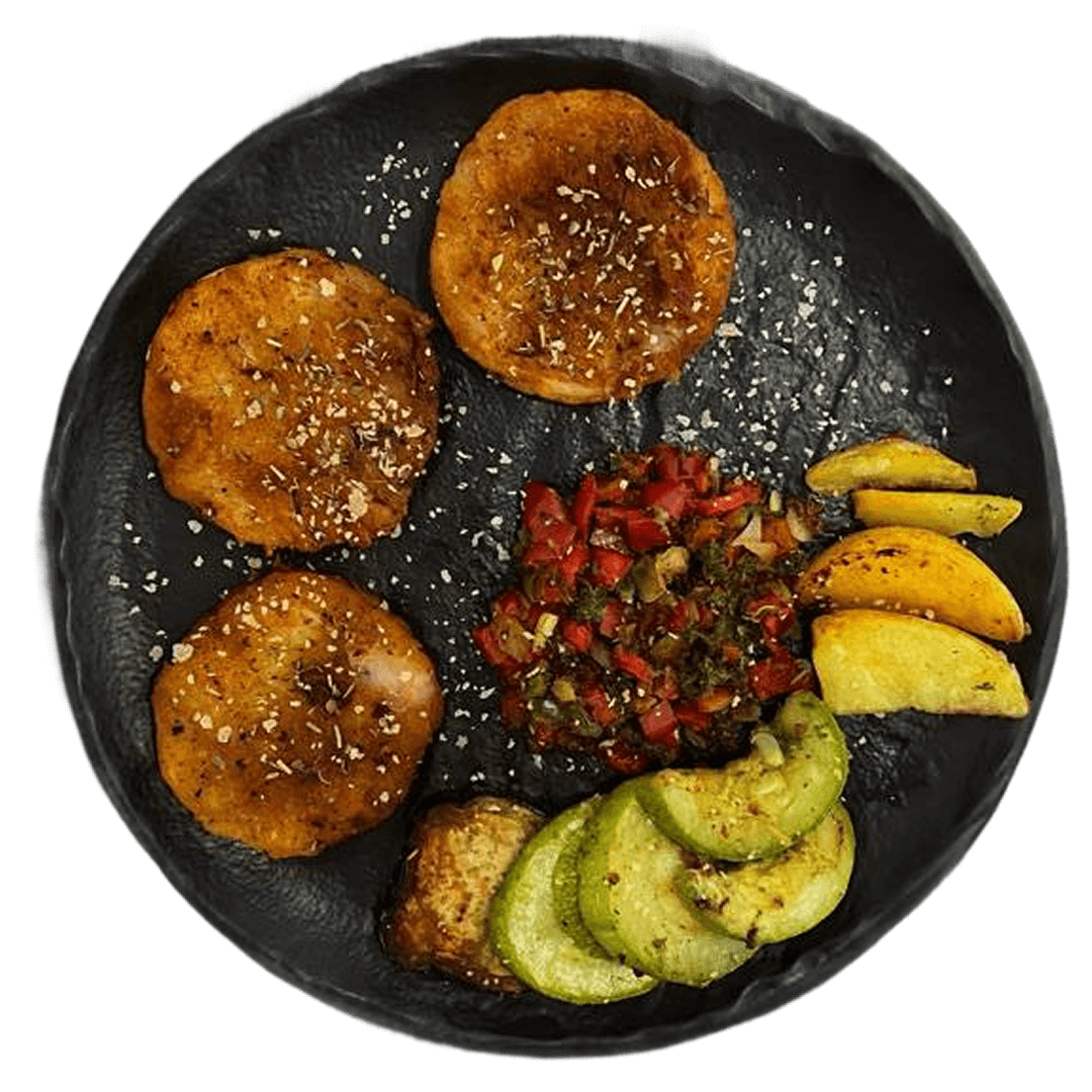 Котлеты рыбные из хека с овощами «Овощное рагу»