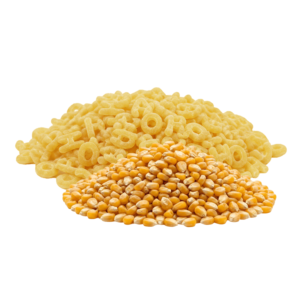 Макароны «алфавит» из кукурузной муки