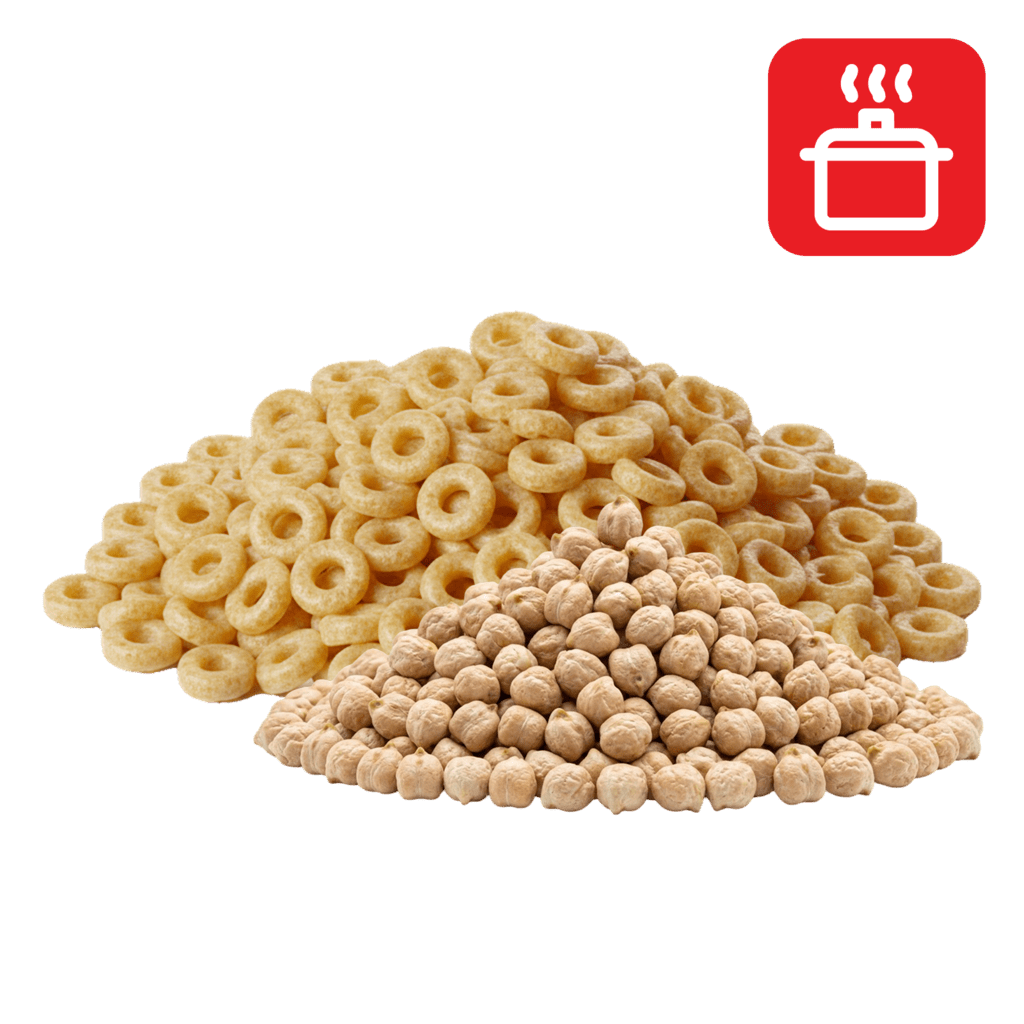 Анеллини из нутовой муки отварные