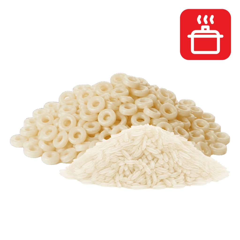 Анеллини из рисовой муки отварные