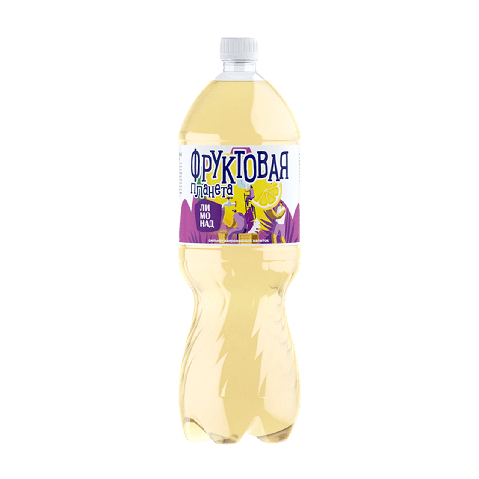 Лимонад Фруктовая планета 1,5 л