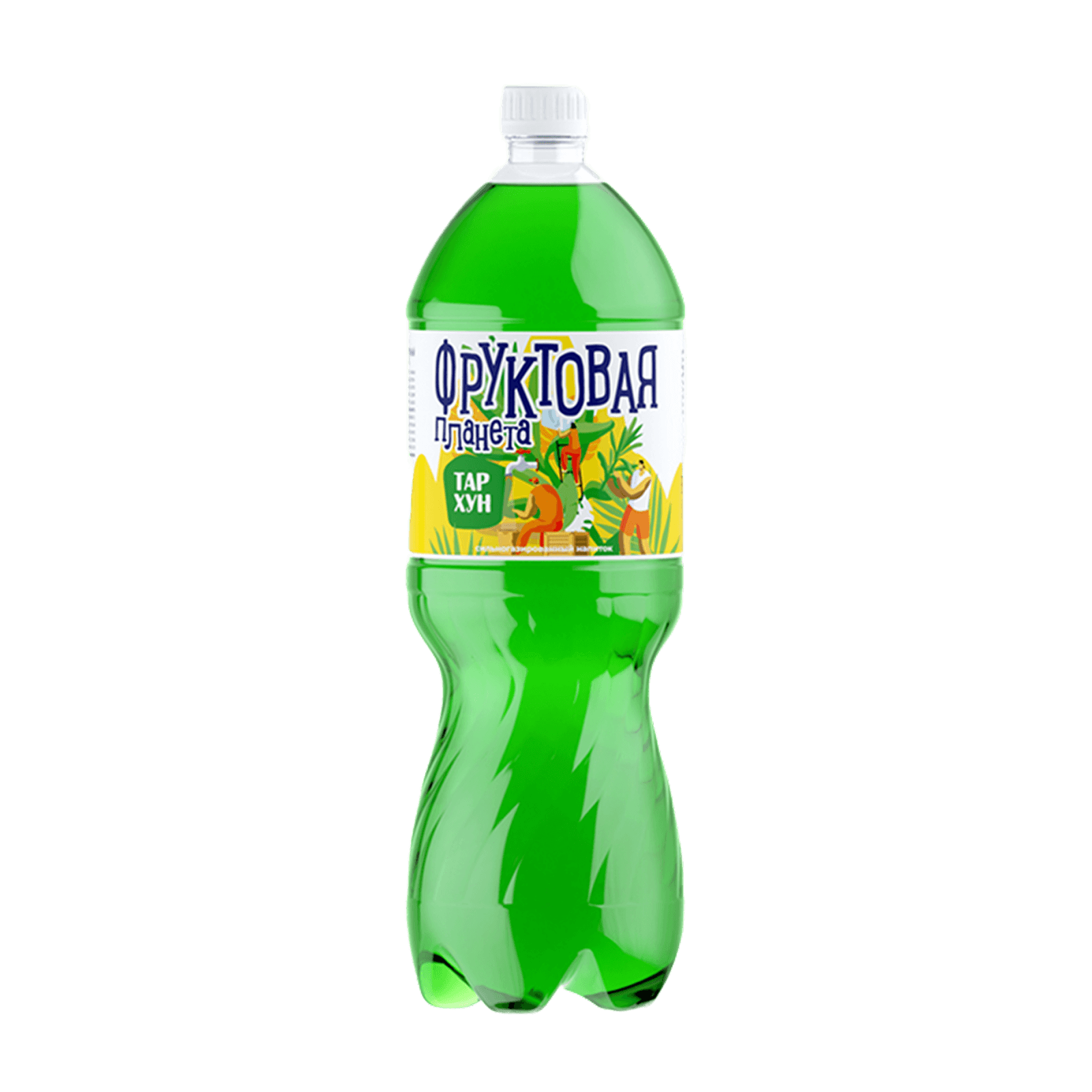 Лимонад Фруктовая планета Тархун 1,5 л