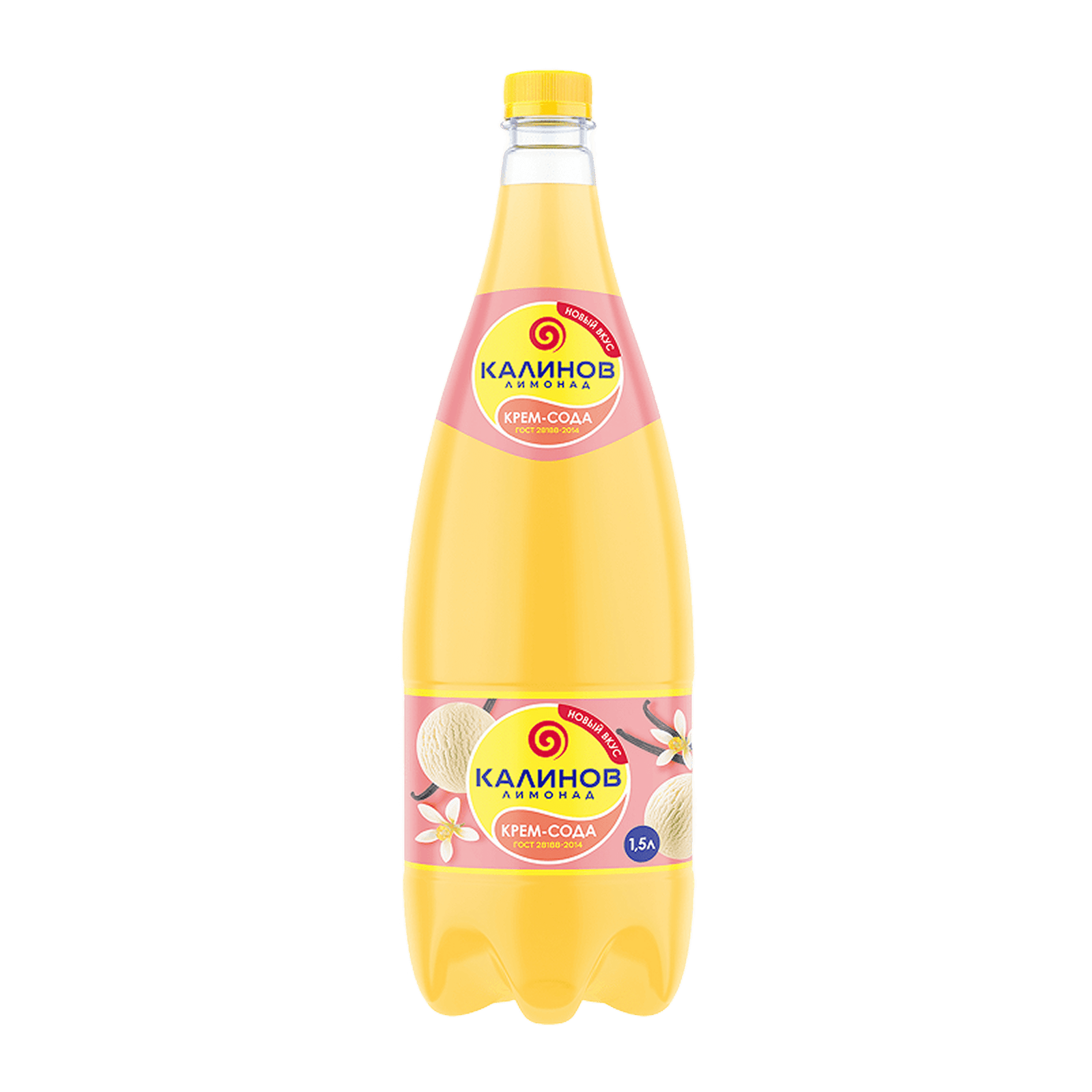 Лимонад Калинов Крем-Сода 1,5 л