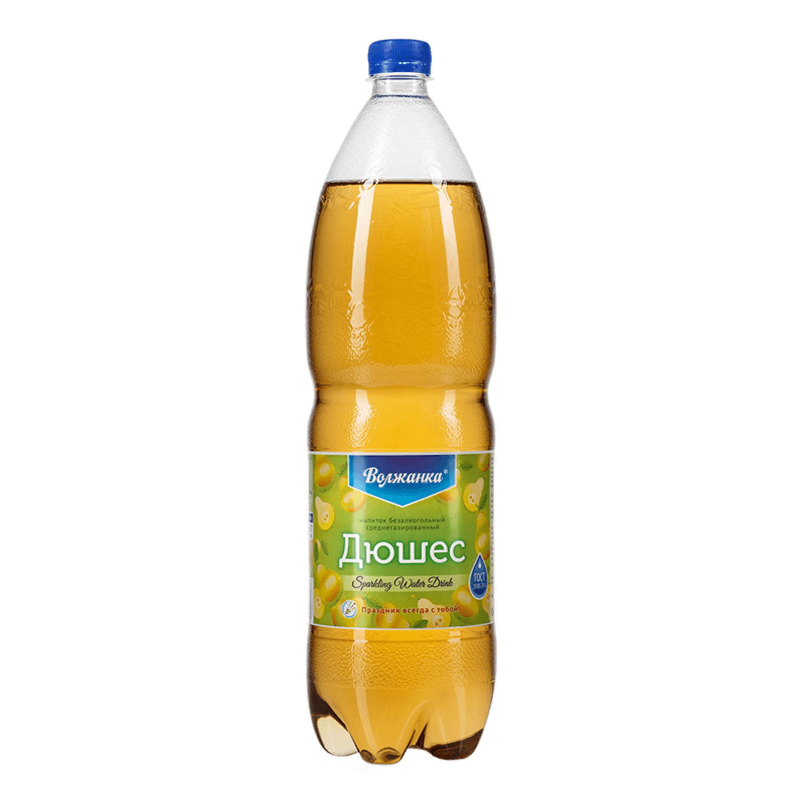Напиток безалкогольный Волжанка Дюшес 1,5 л