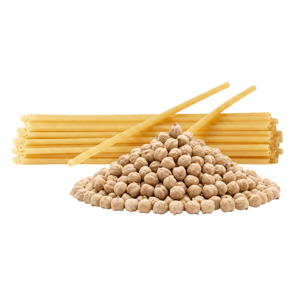 Букатини из нутовой муки