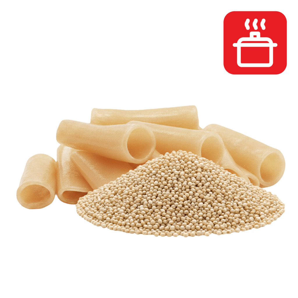 Каннеллони из амаранта отварные