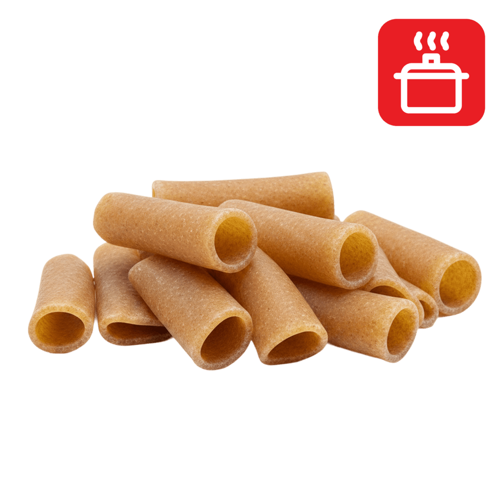 Каннеллони из цельнозерновой муки отварные