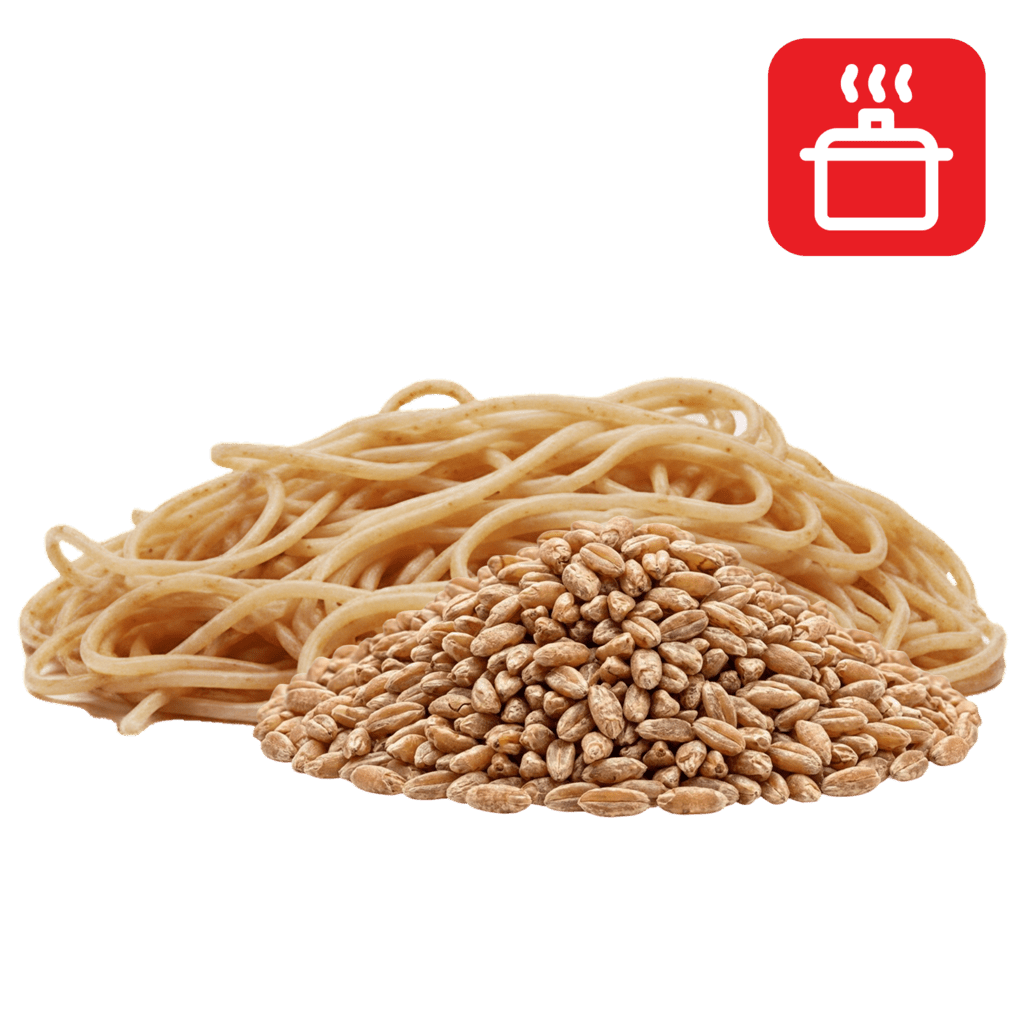Капеллини из полбы отварные