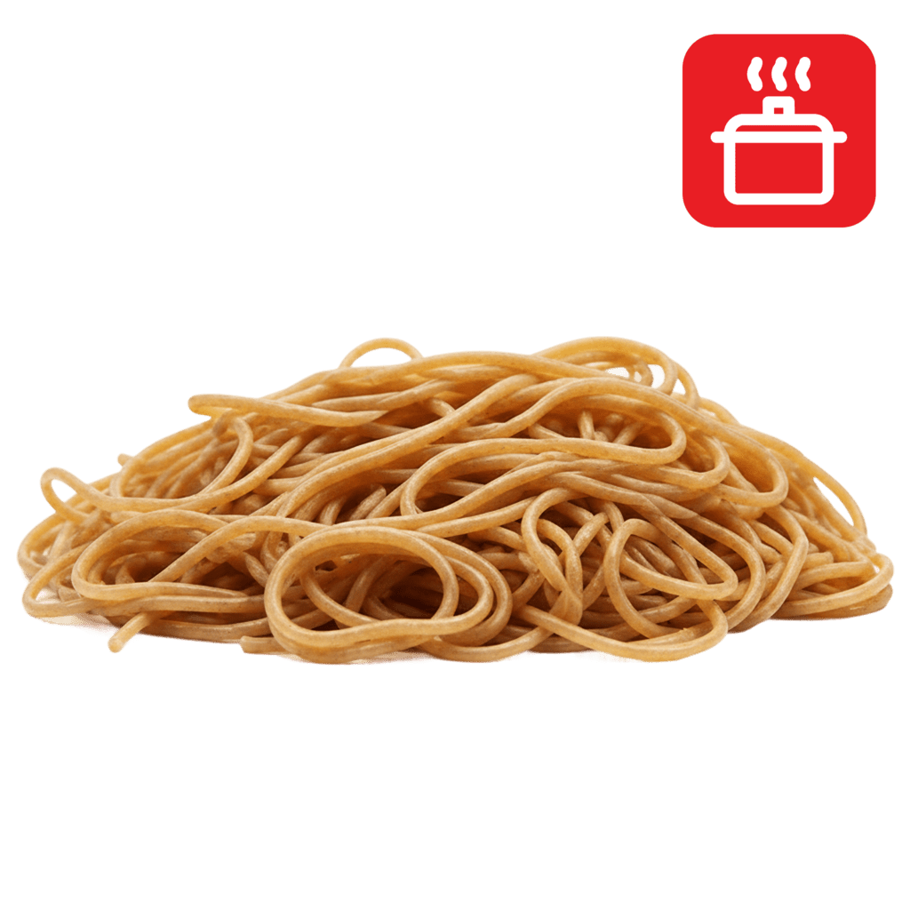 Капеллини из цельнозерновой муки отварные
