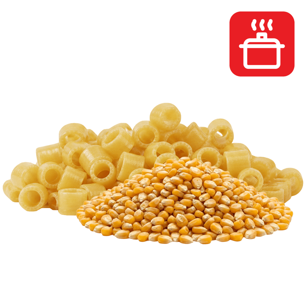 Коленца из кукурузной муки отварные