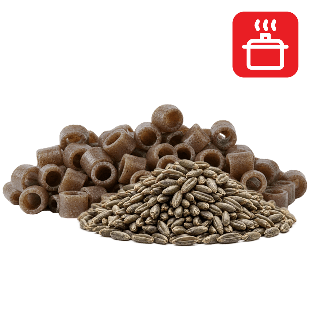 Коленца из ржаной муки отварные