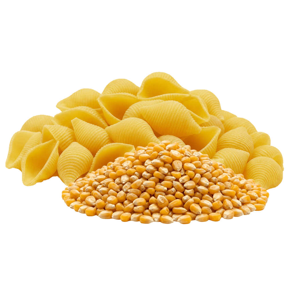 Конкильони из кукурузной муки