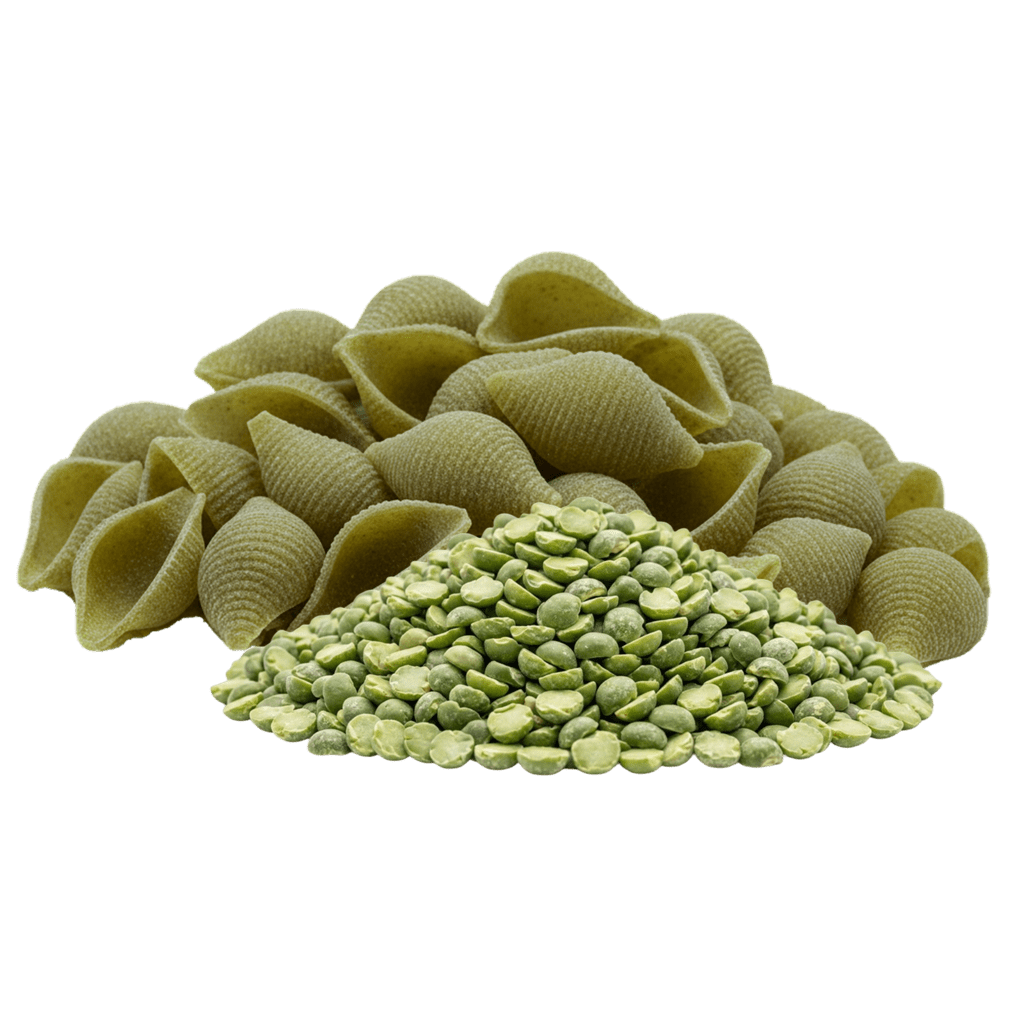 Конкильони из гороховой муки