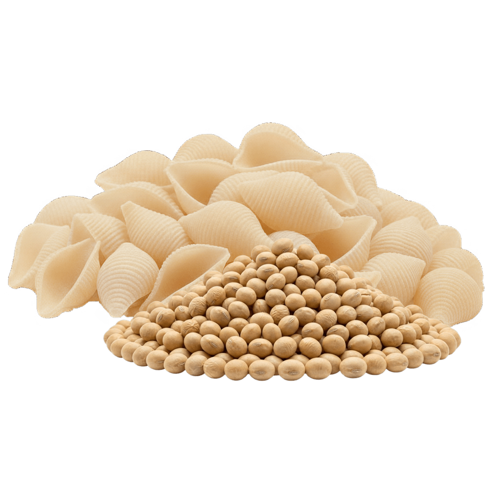 Конкильони из соевой муки