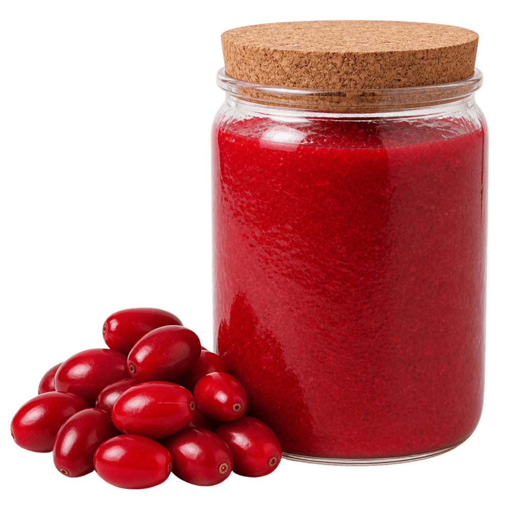 Пюре кизила