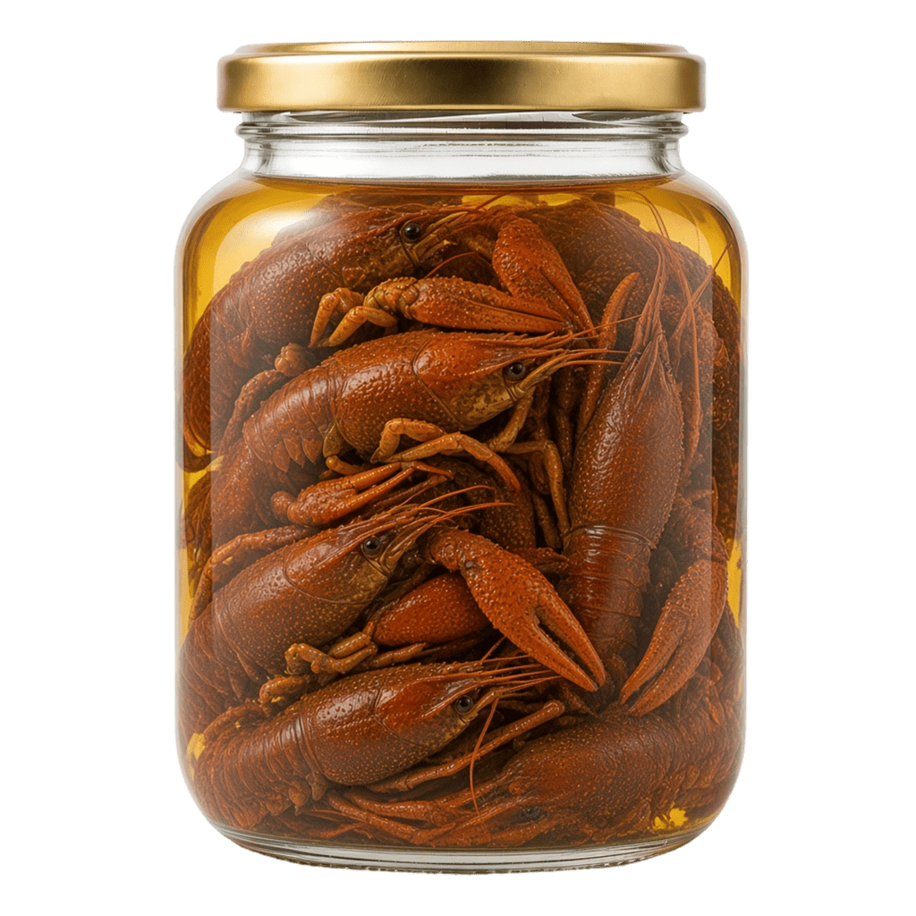 Раки в масле