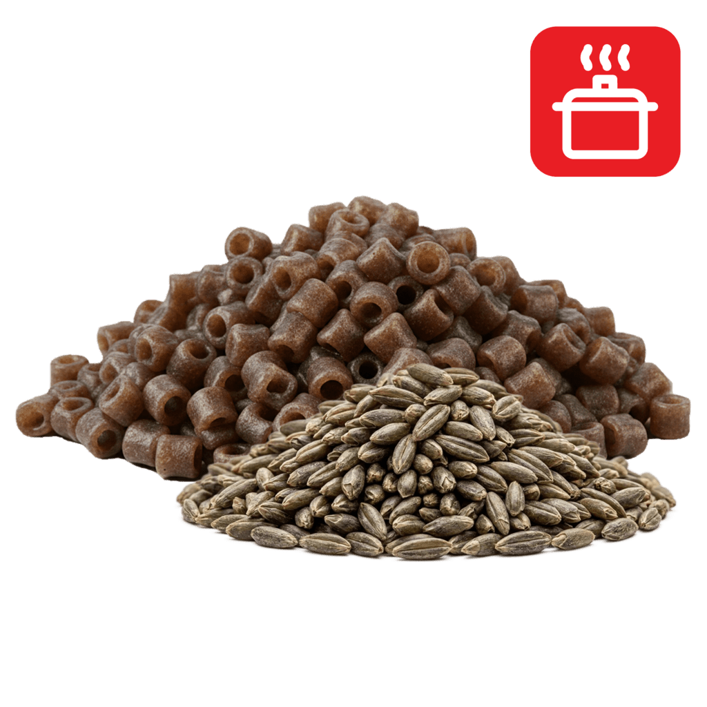 Диталини из ржаной муки отварные