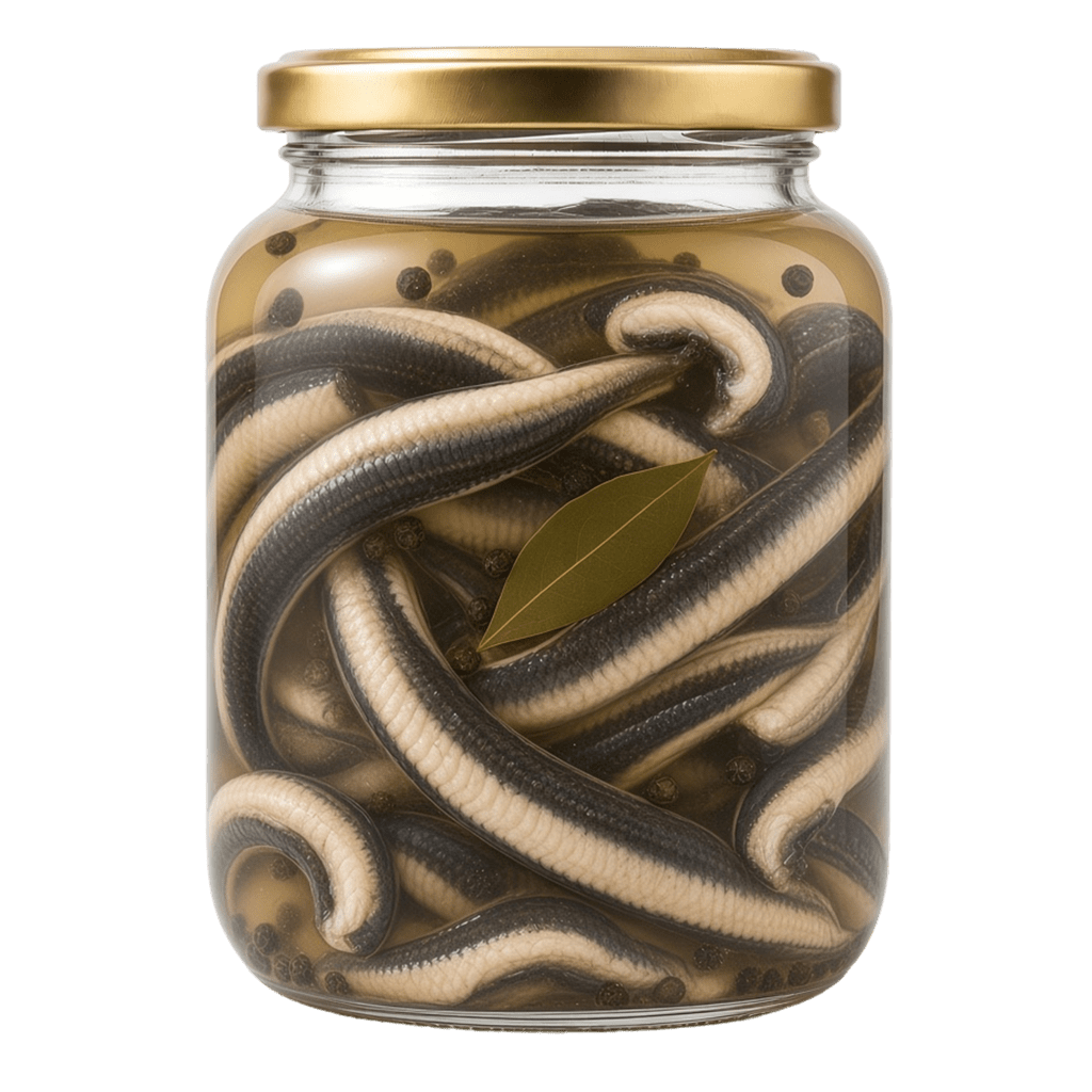 Угорь маринованный
