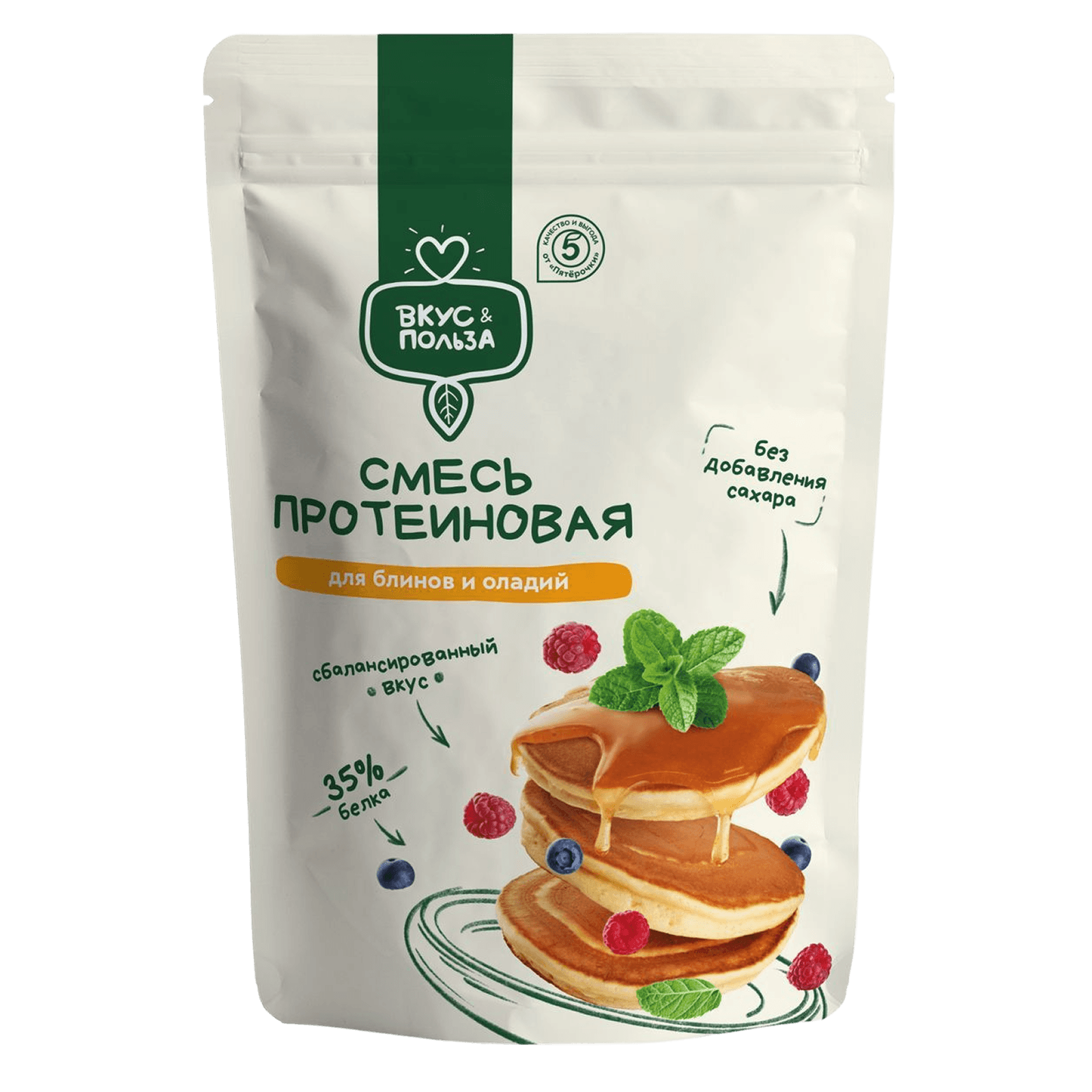 Протеиновая смесь для блинов Вкус & Польза