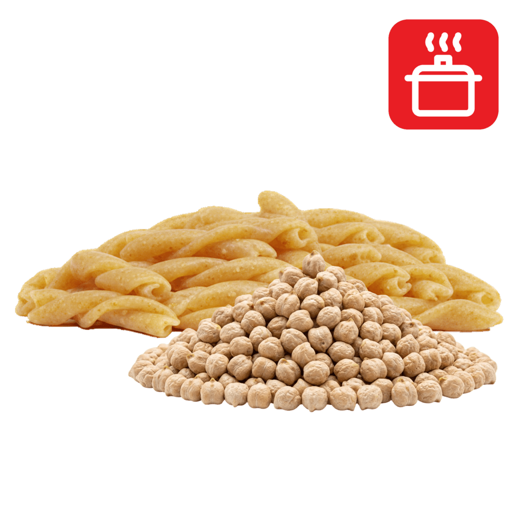 Джемелли из нутовой муки отварные
