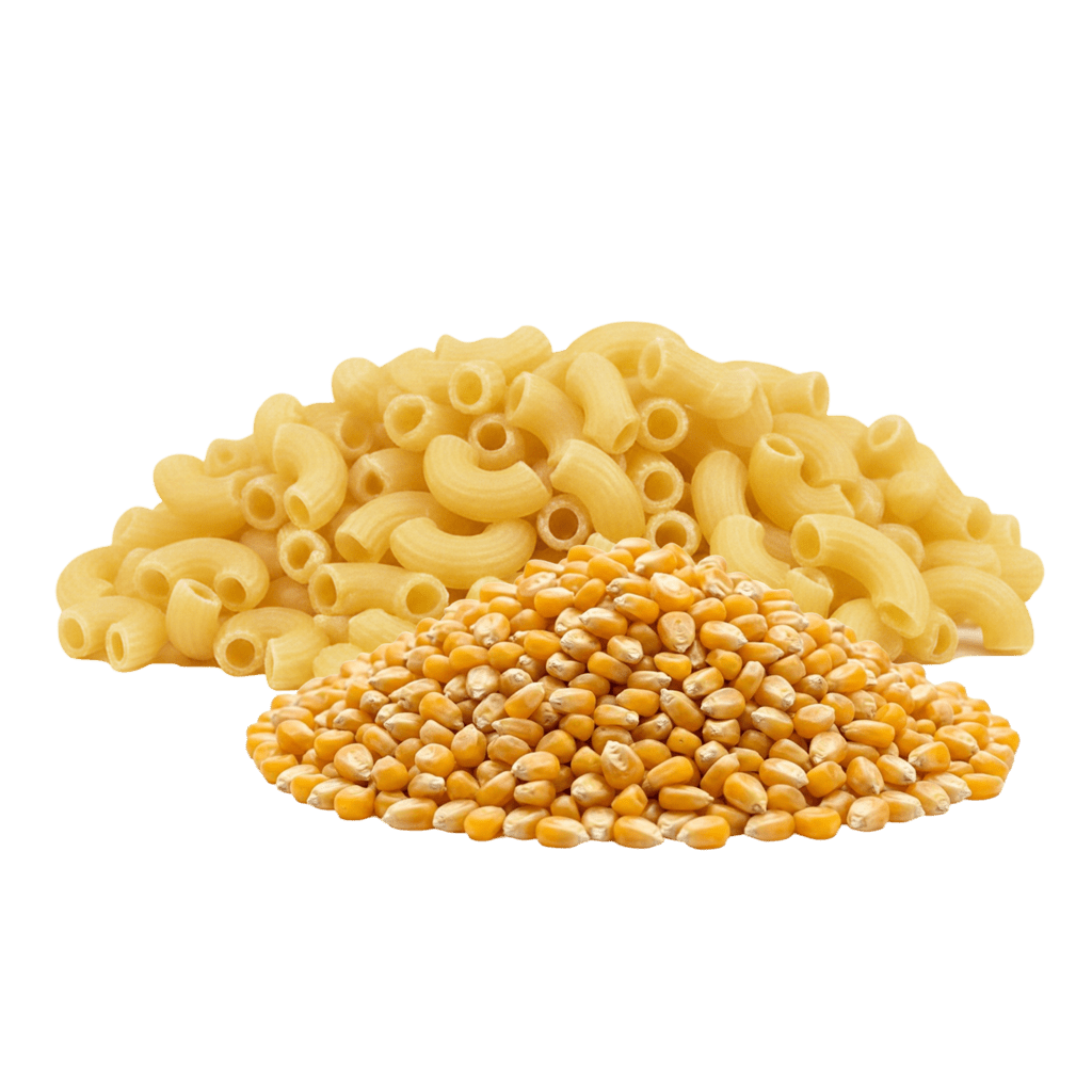 Рожки из кукурузной муки