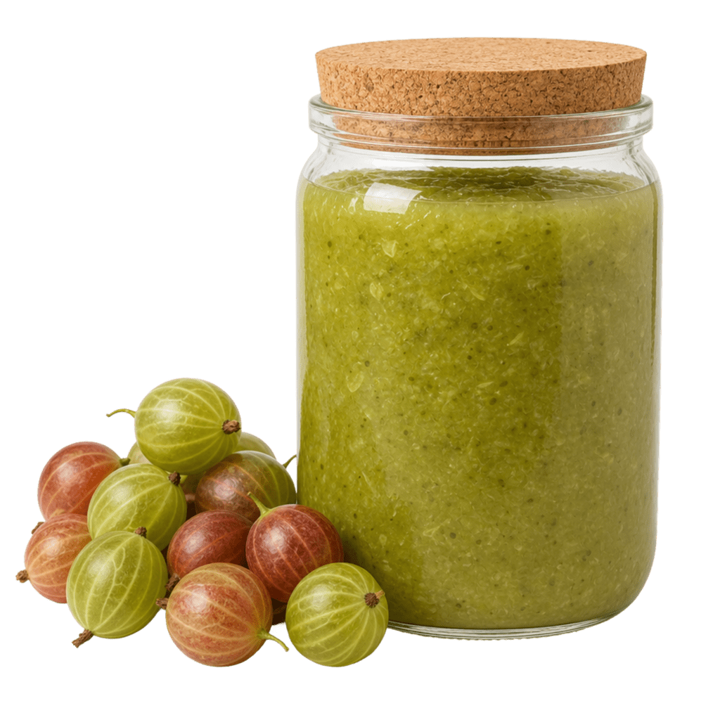 Пюре крыжовника