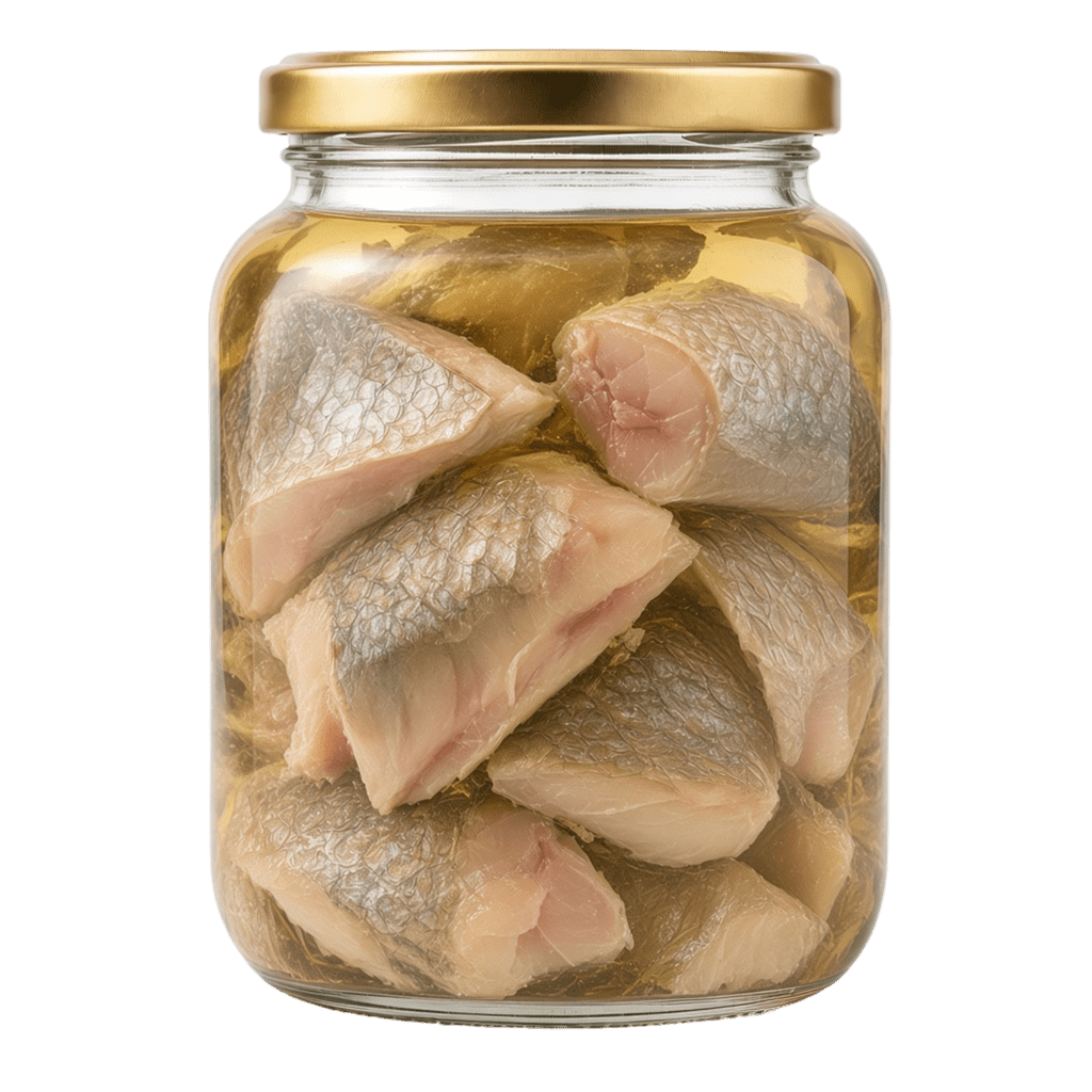 Белый амур в масле