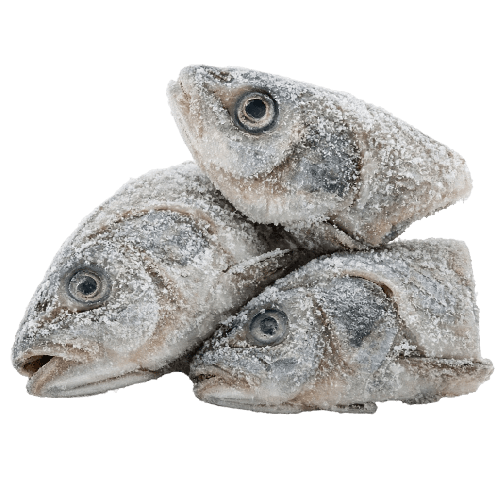 Головы хариуса замороженные