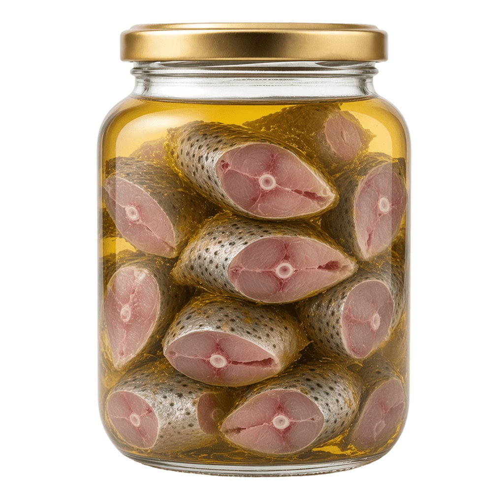 Хариус в масле