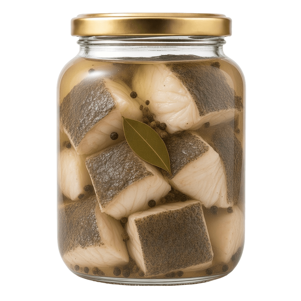Палтус маринованный