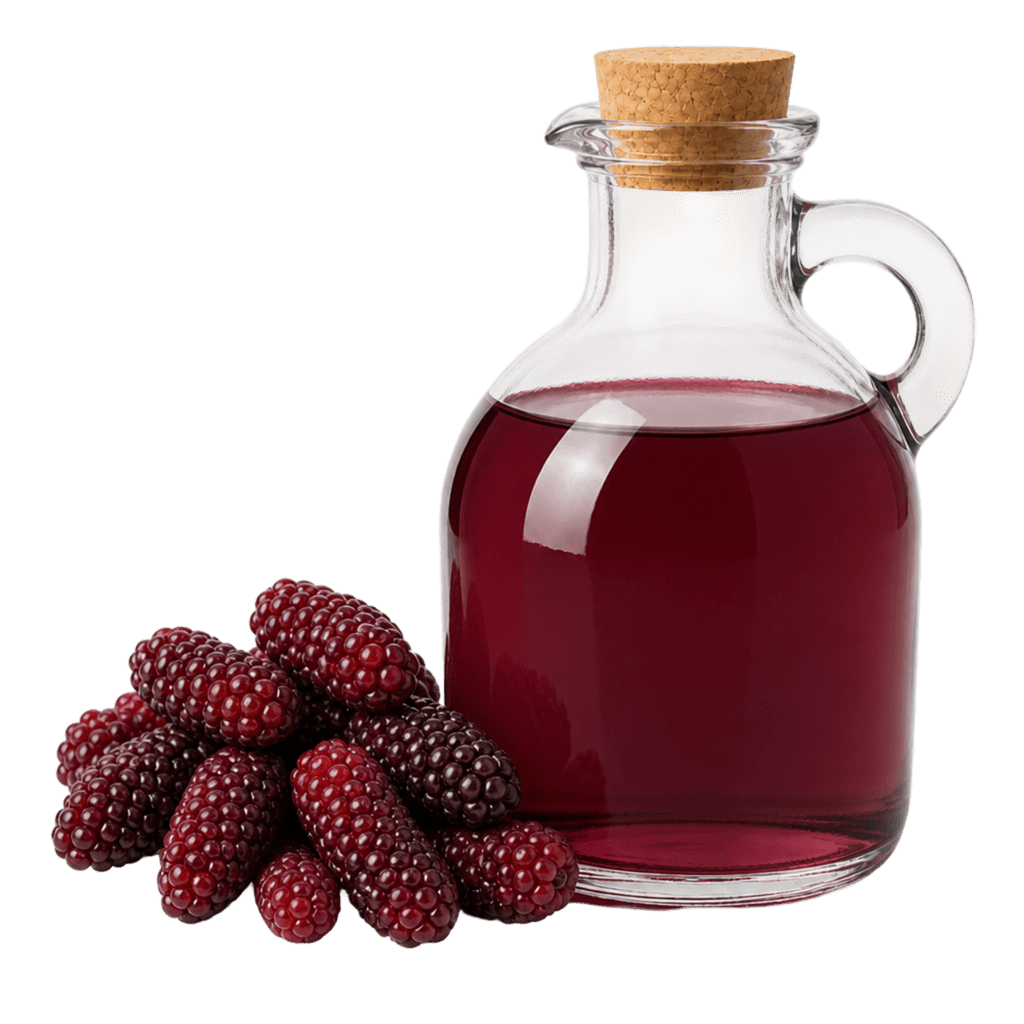 Уксус из логановой ягоды