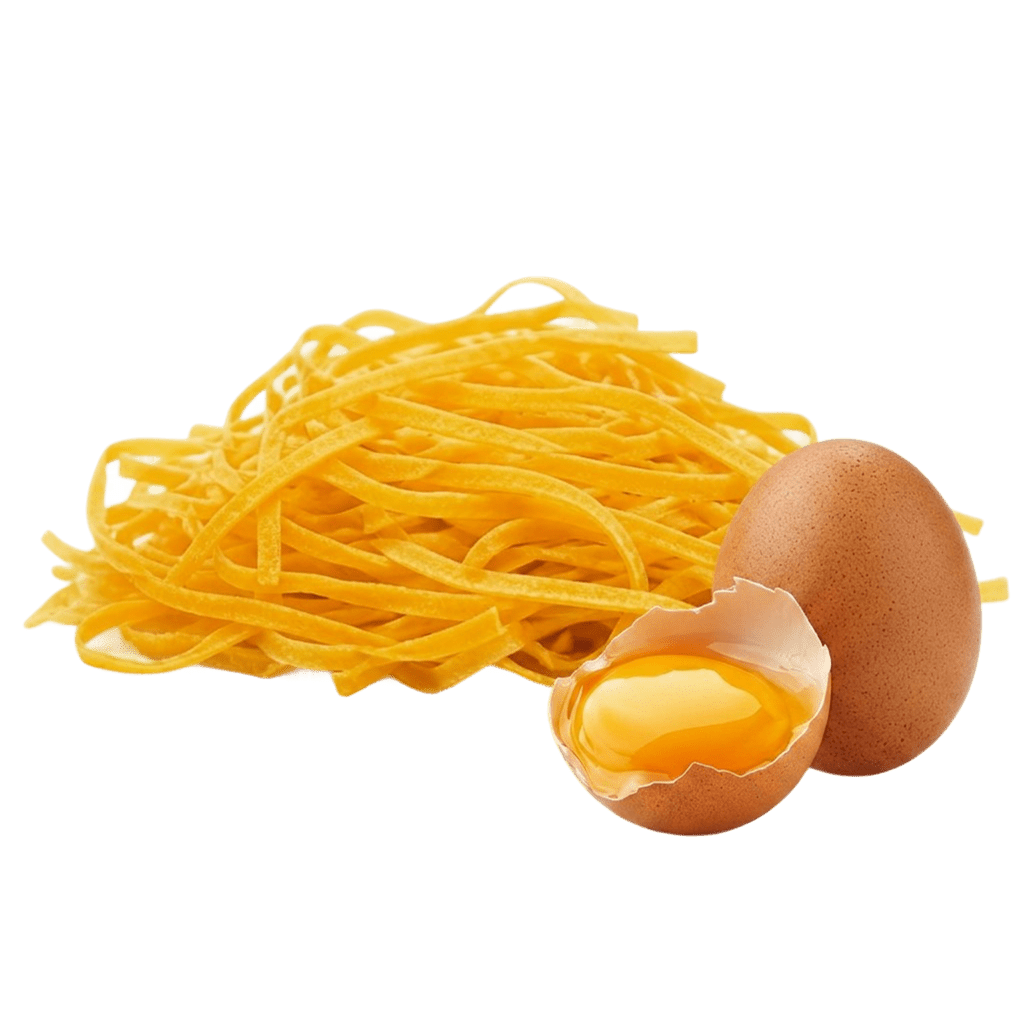 Локшен на свежих яйцах