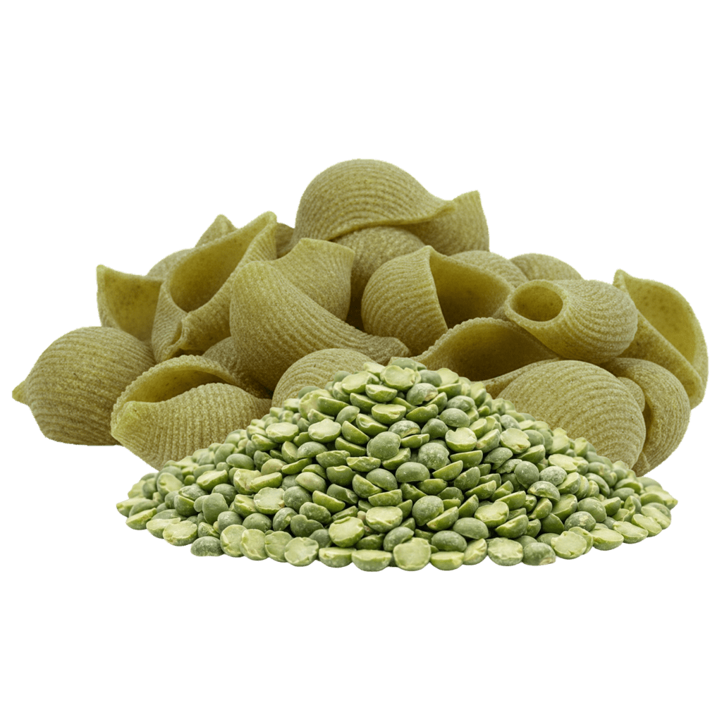 Лумакони из гороховой муки