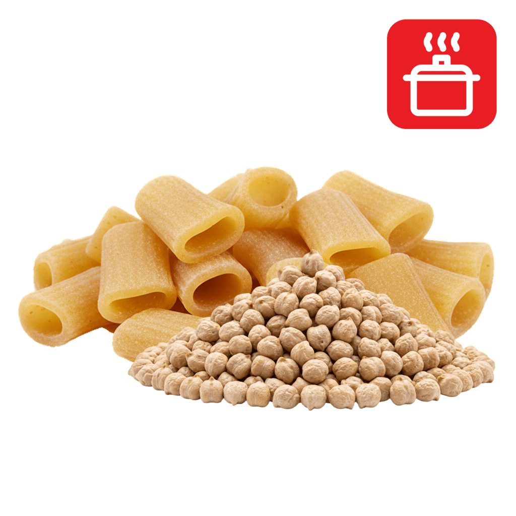 Мецце манике из нутовой муки отварные