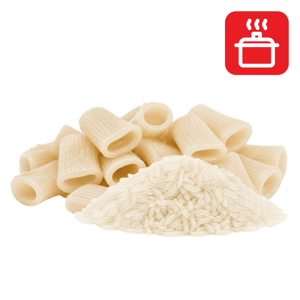 Мецце манике из рисовой муки отварные