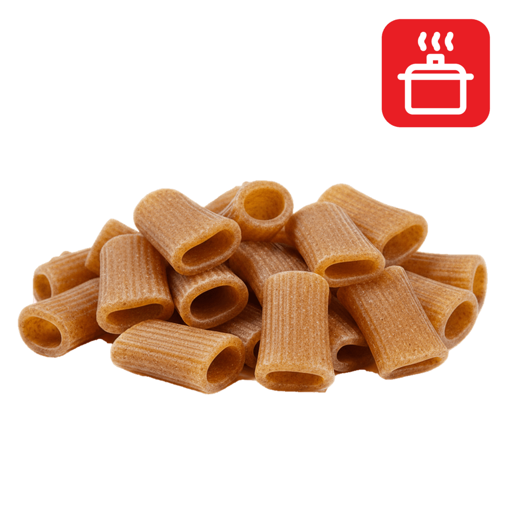 Мецце манике из цельнозерновой муки отварные
