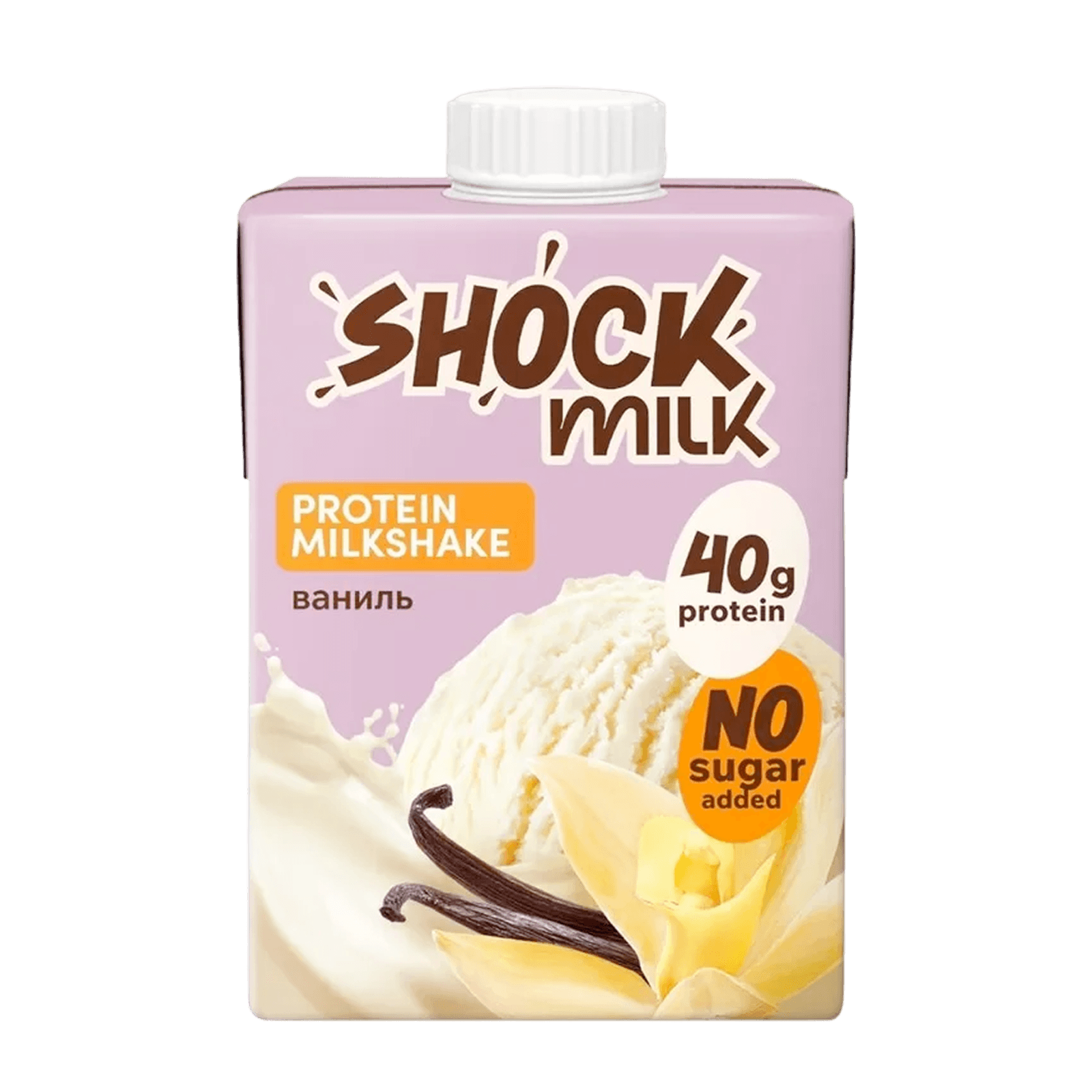 Протеиновый молочный коктейль Shock Milk FitnessSHOCK Ваниль
