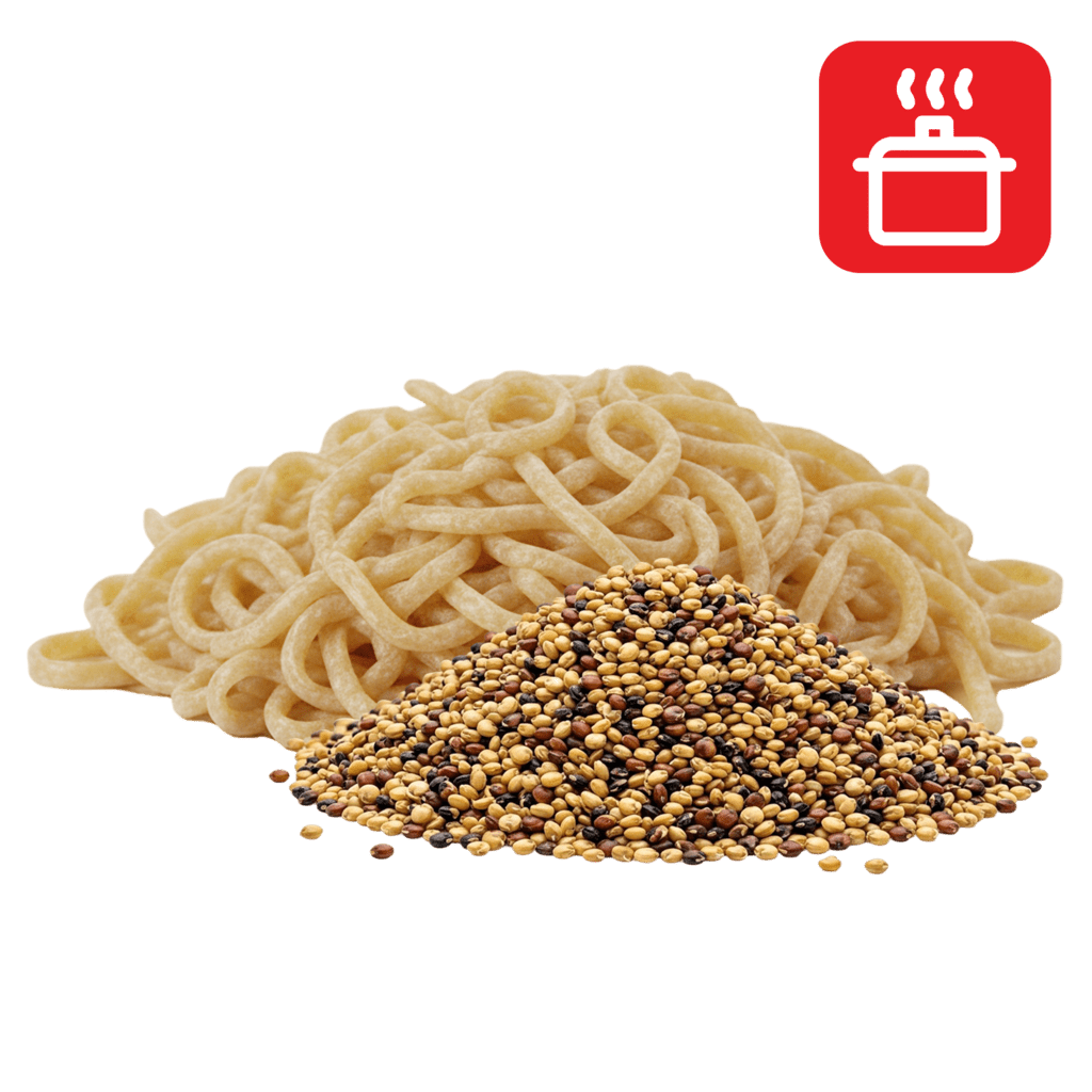 Лапша из киноа отварная