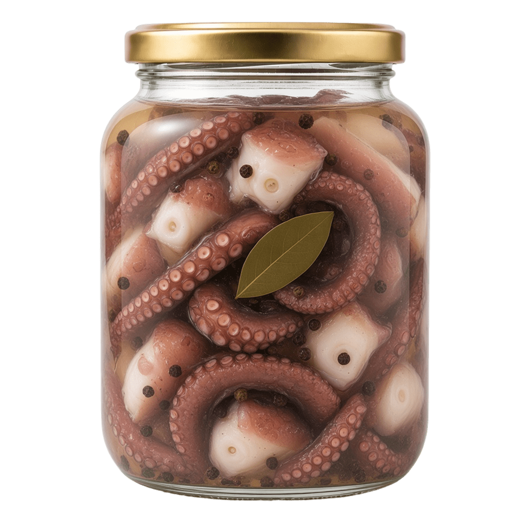 Щупальца осьминога маринованные