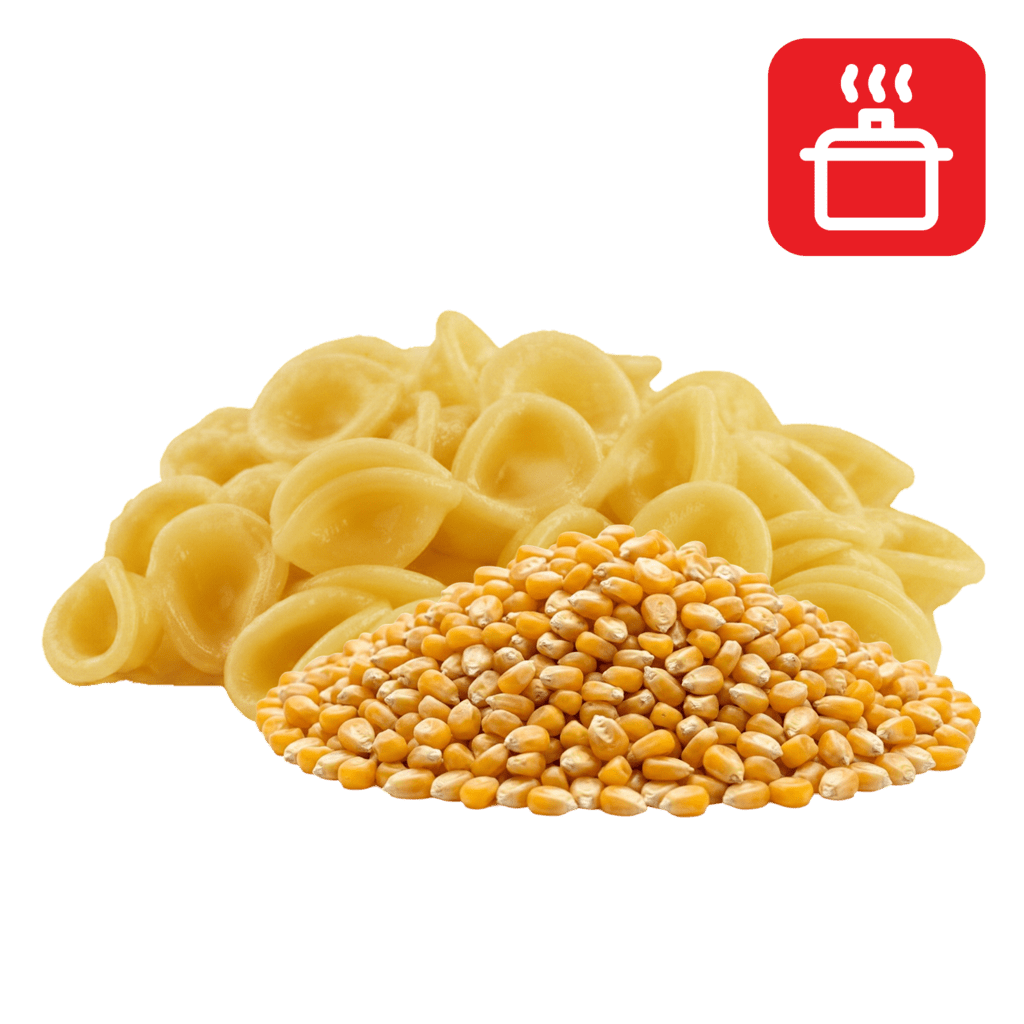 Орекьетте из кукурузной муки отварные
