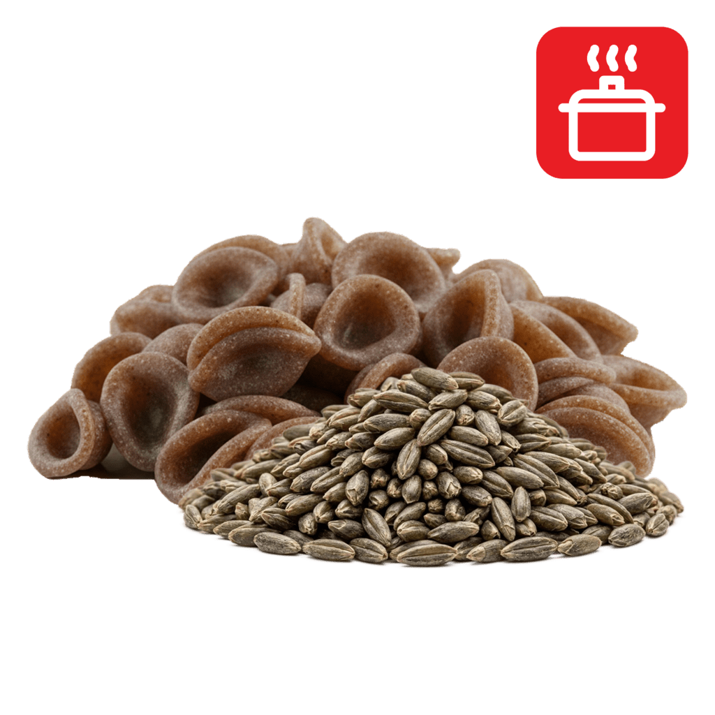 Орекьетте из ржаной муки отварные