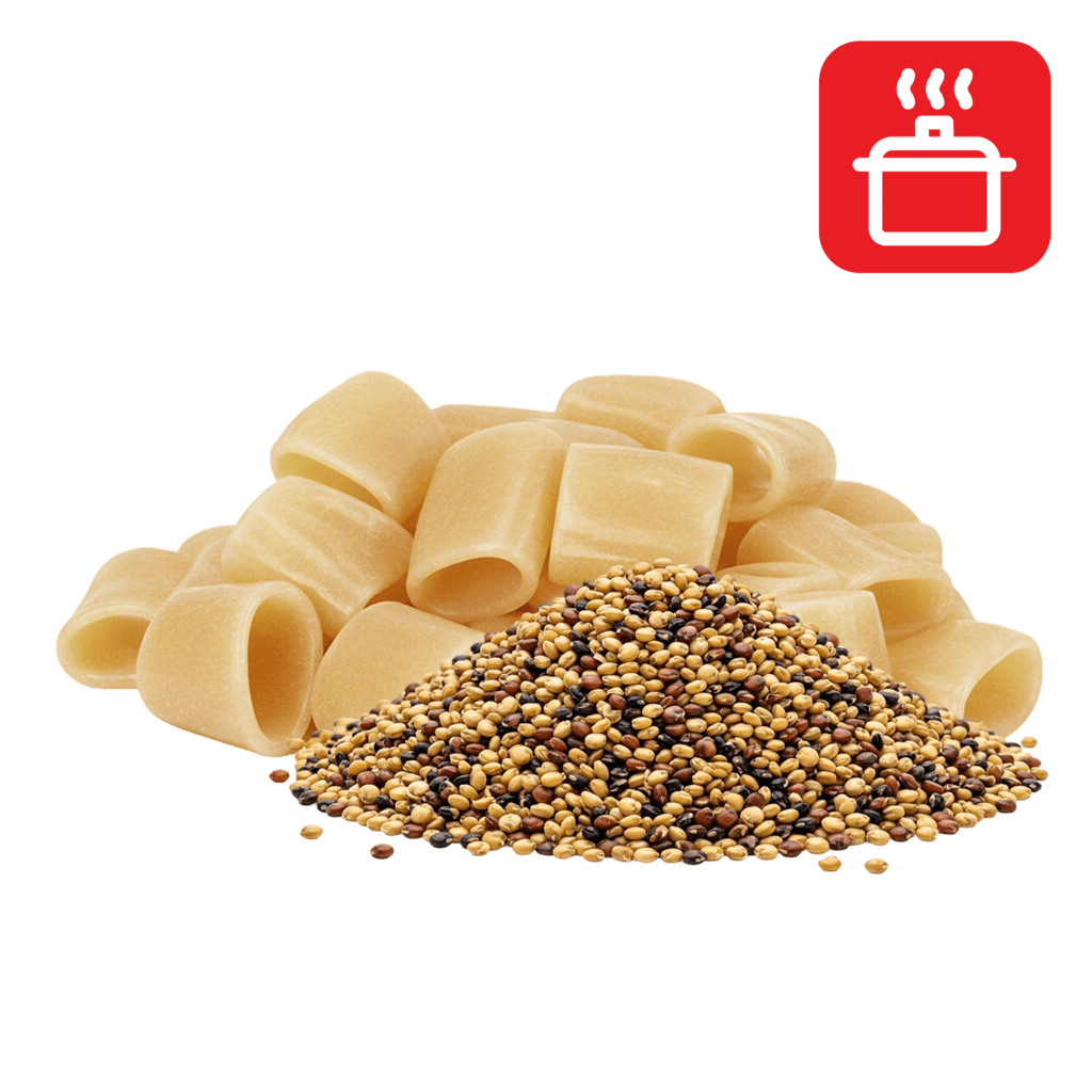 Паккери из киноа отварные
