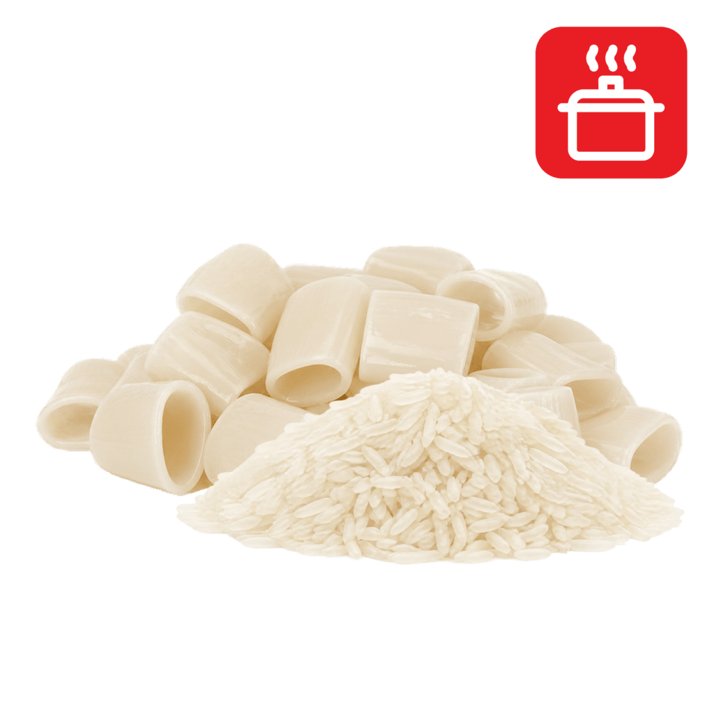 Паккери из рисовой муки отварные