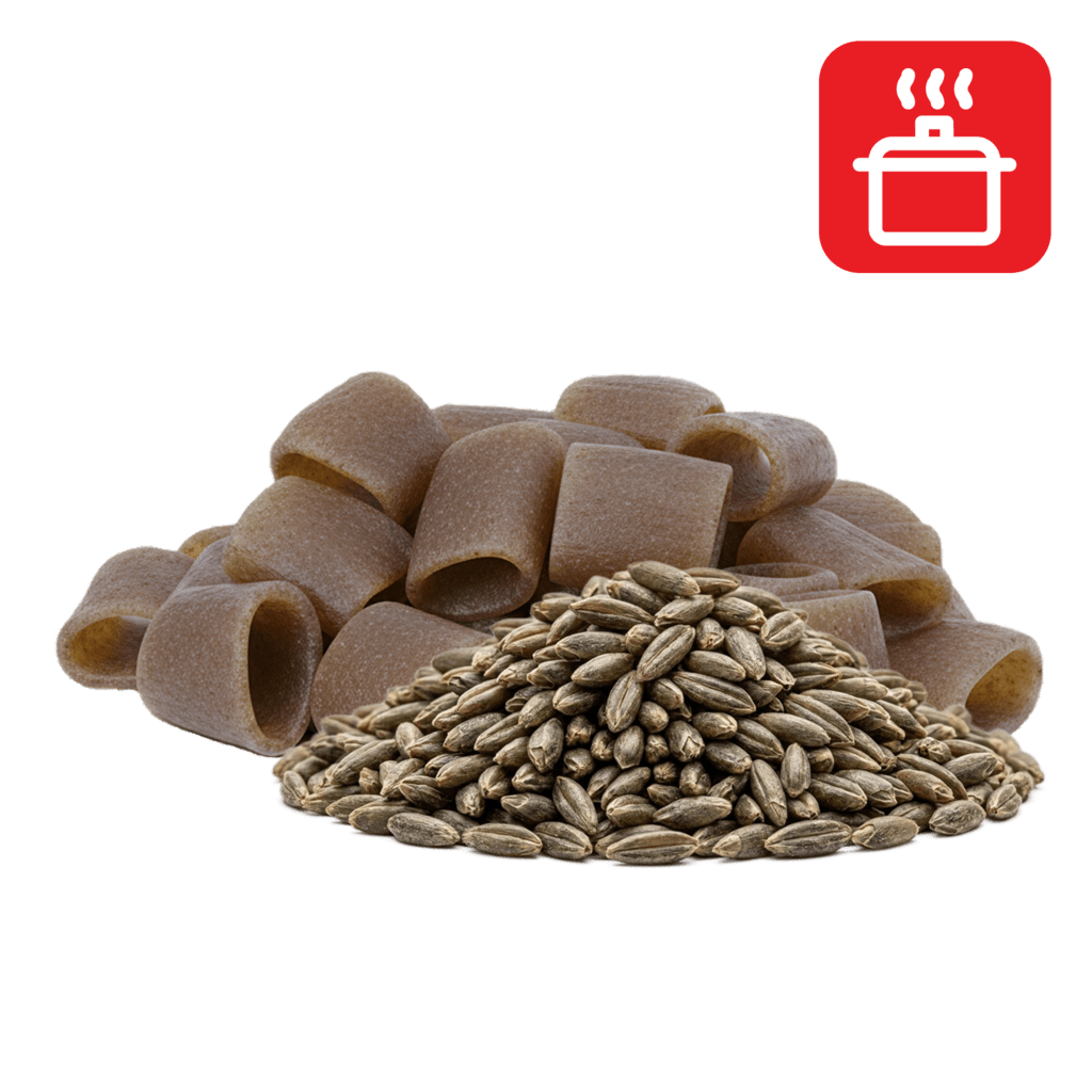 Паккери из ржаной муки отварные