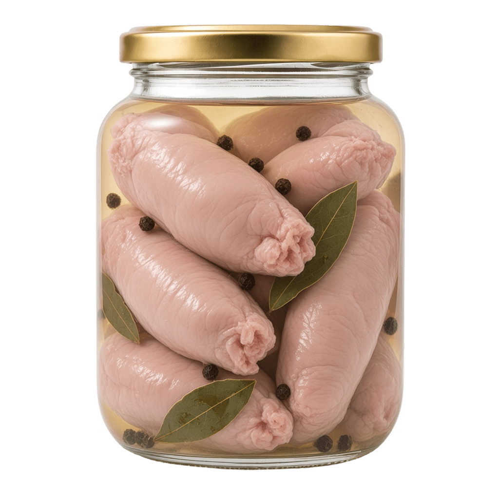 Молоки горбуши маринованные