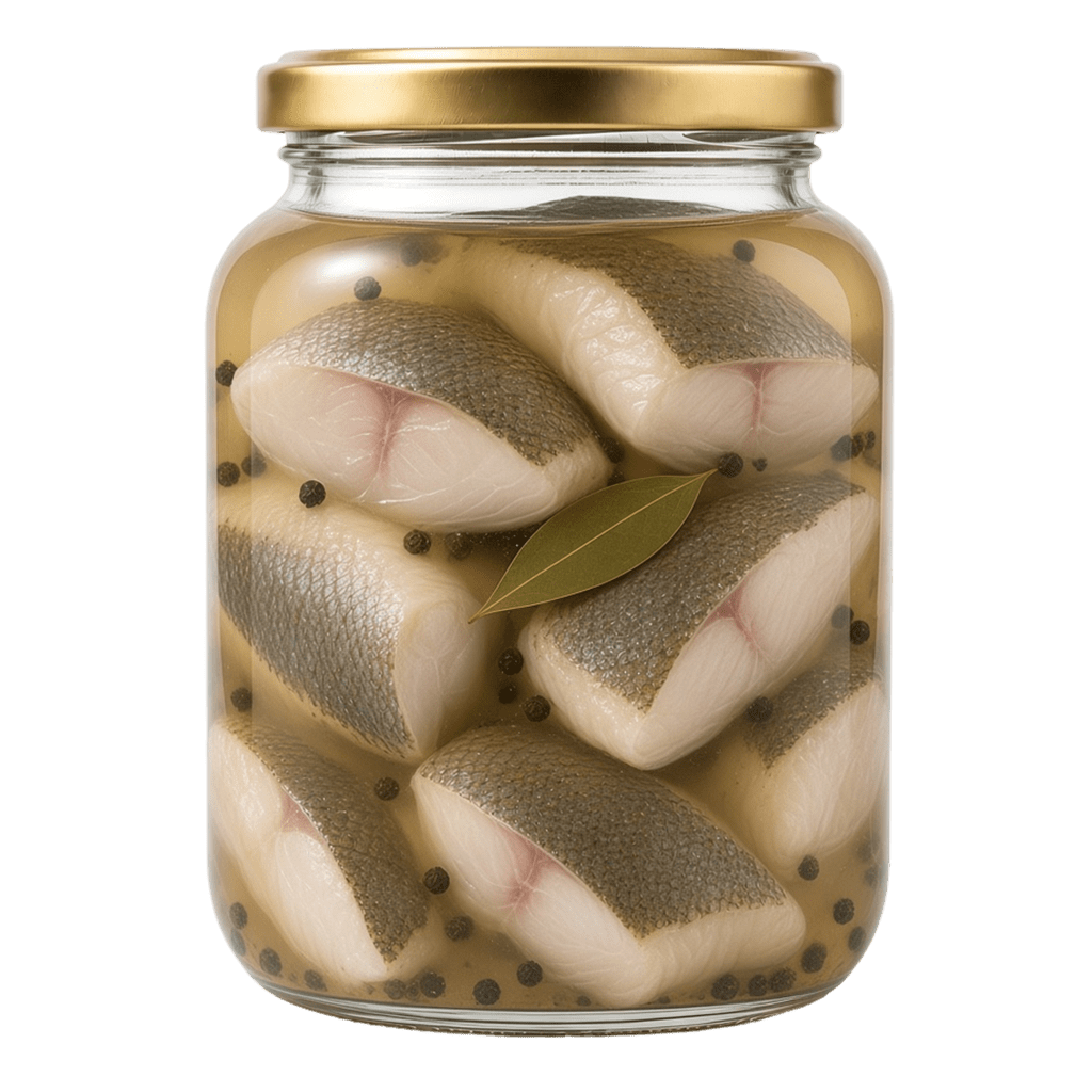Минтай маринованный