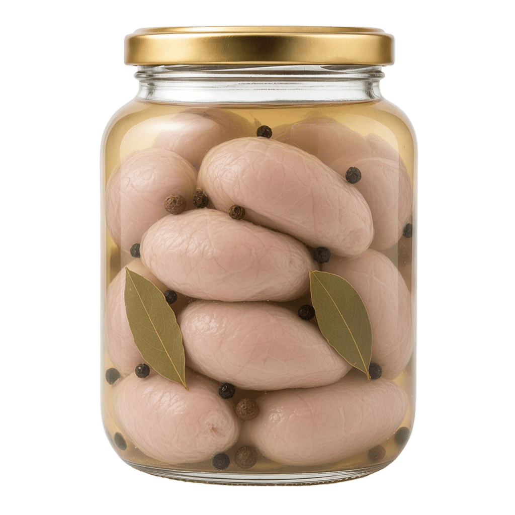 Молоки минтая маринованные