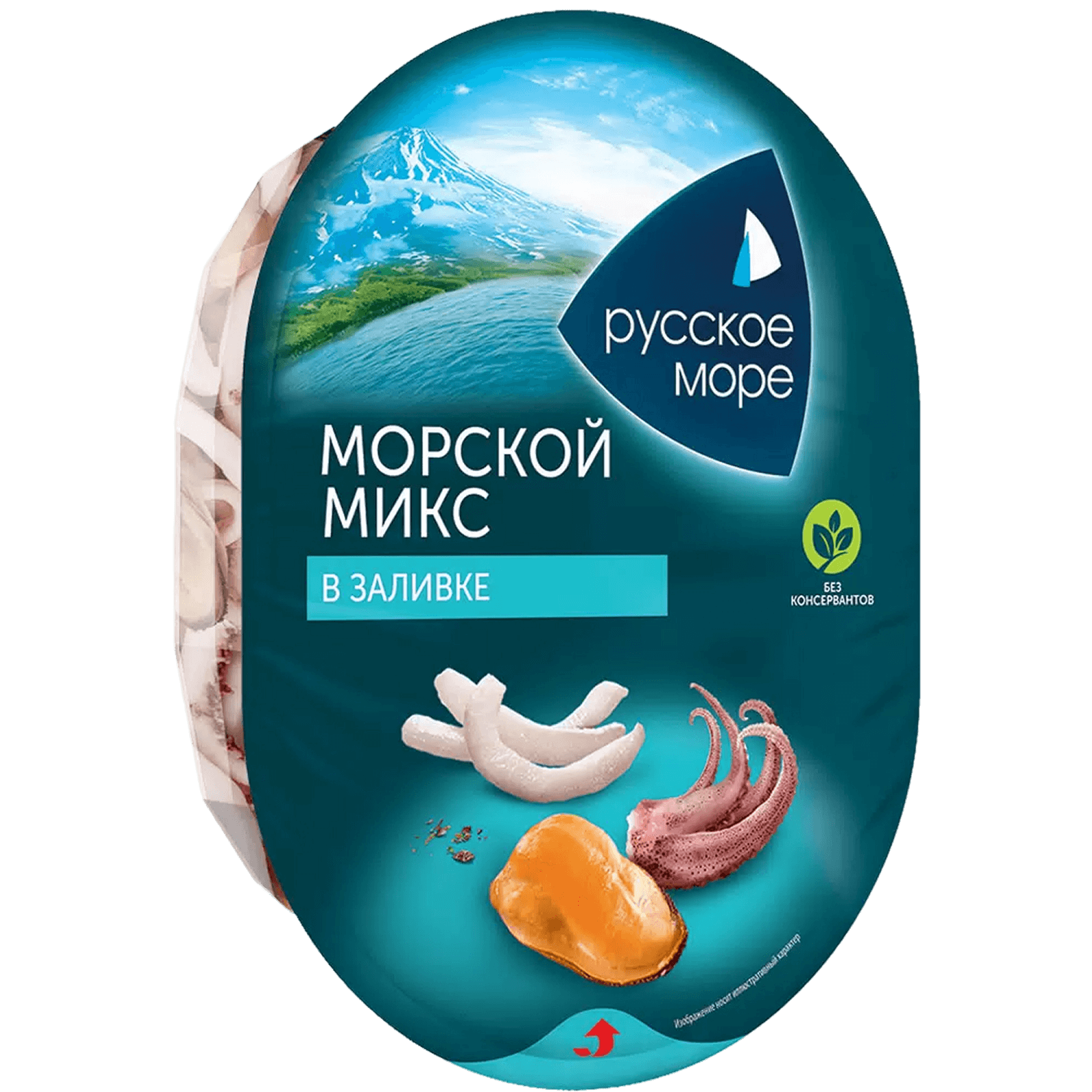 Морской микс в заливке Русское море