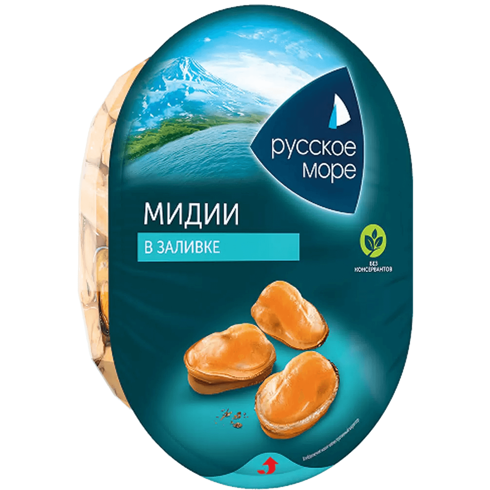 Мидии в заливке Русское море