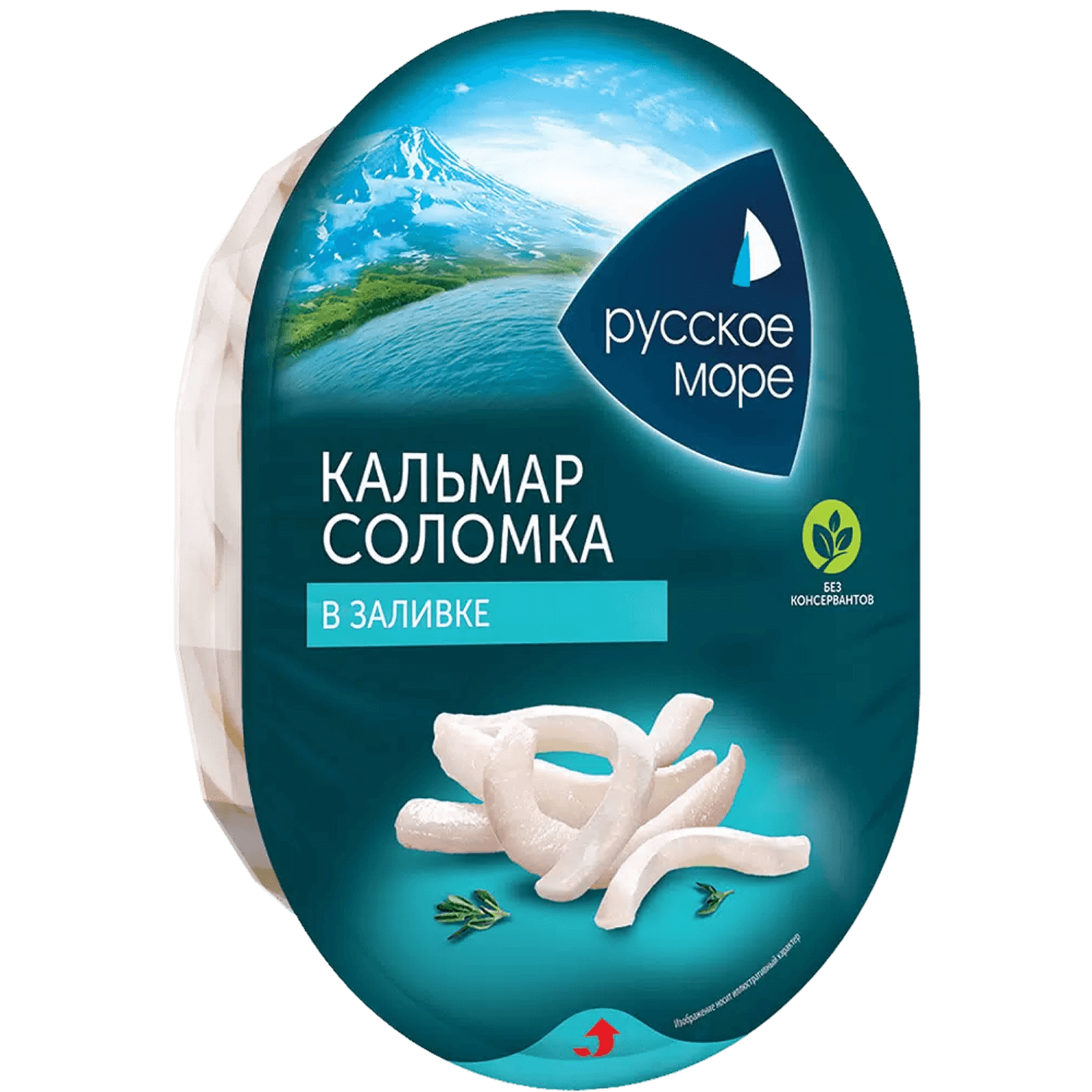 Кальмар-соломка в заливке Русское море